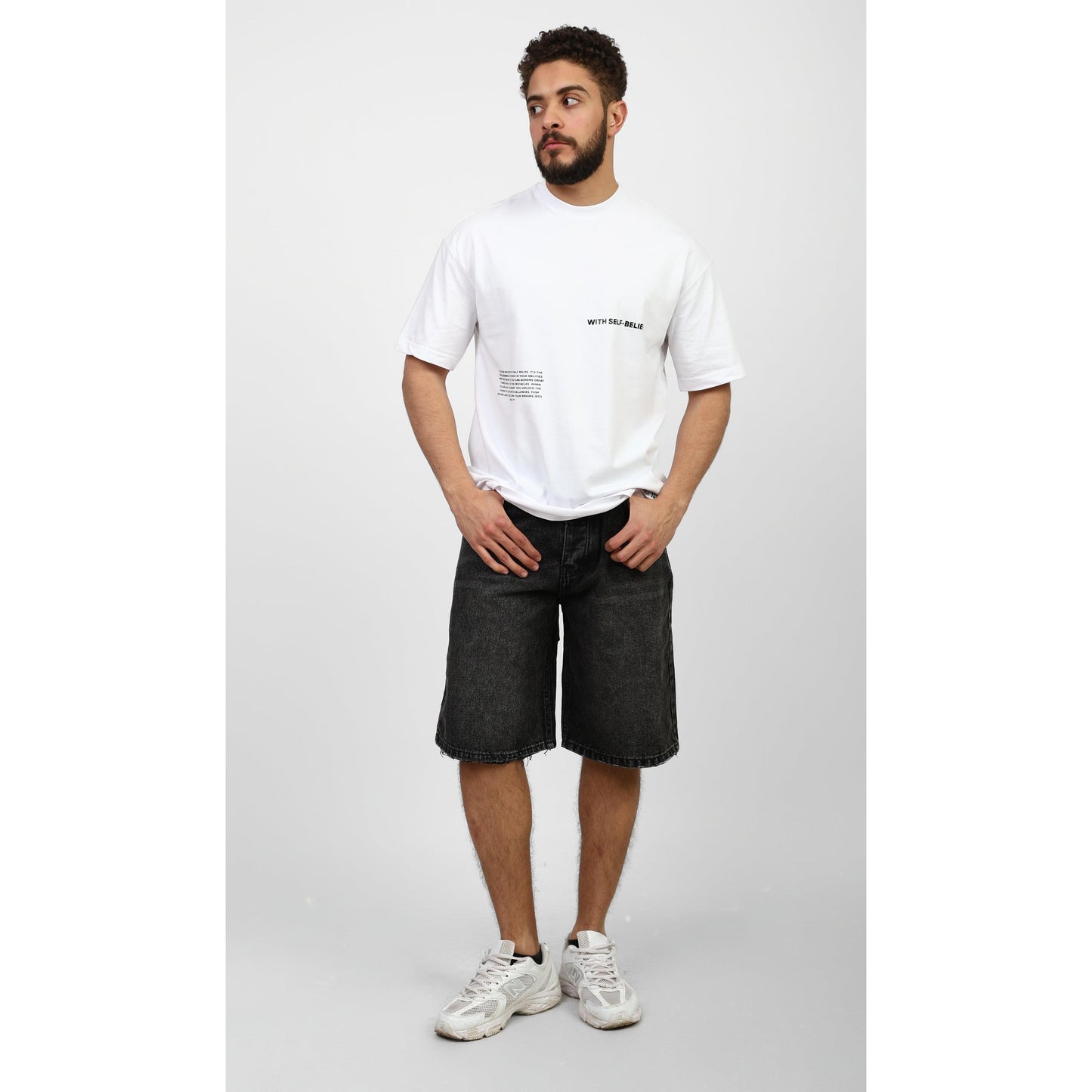 Oversized Graphic Cotton T-Shirt