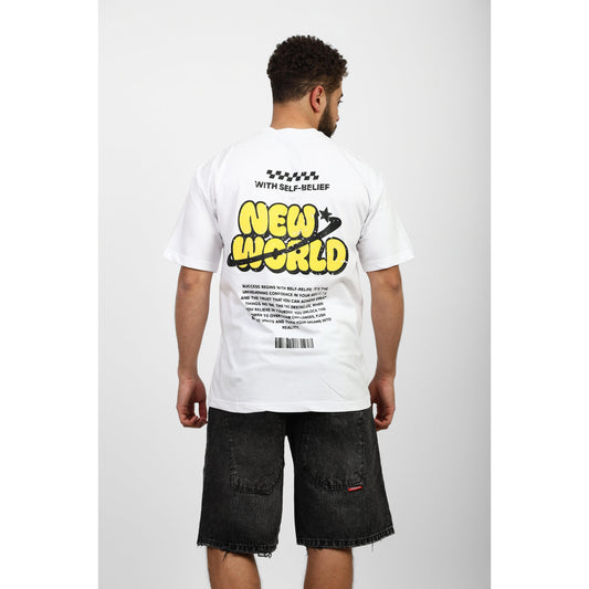 Oversized Graphic Cotton T-Shirt