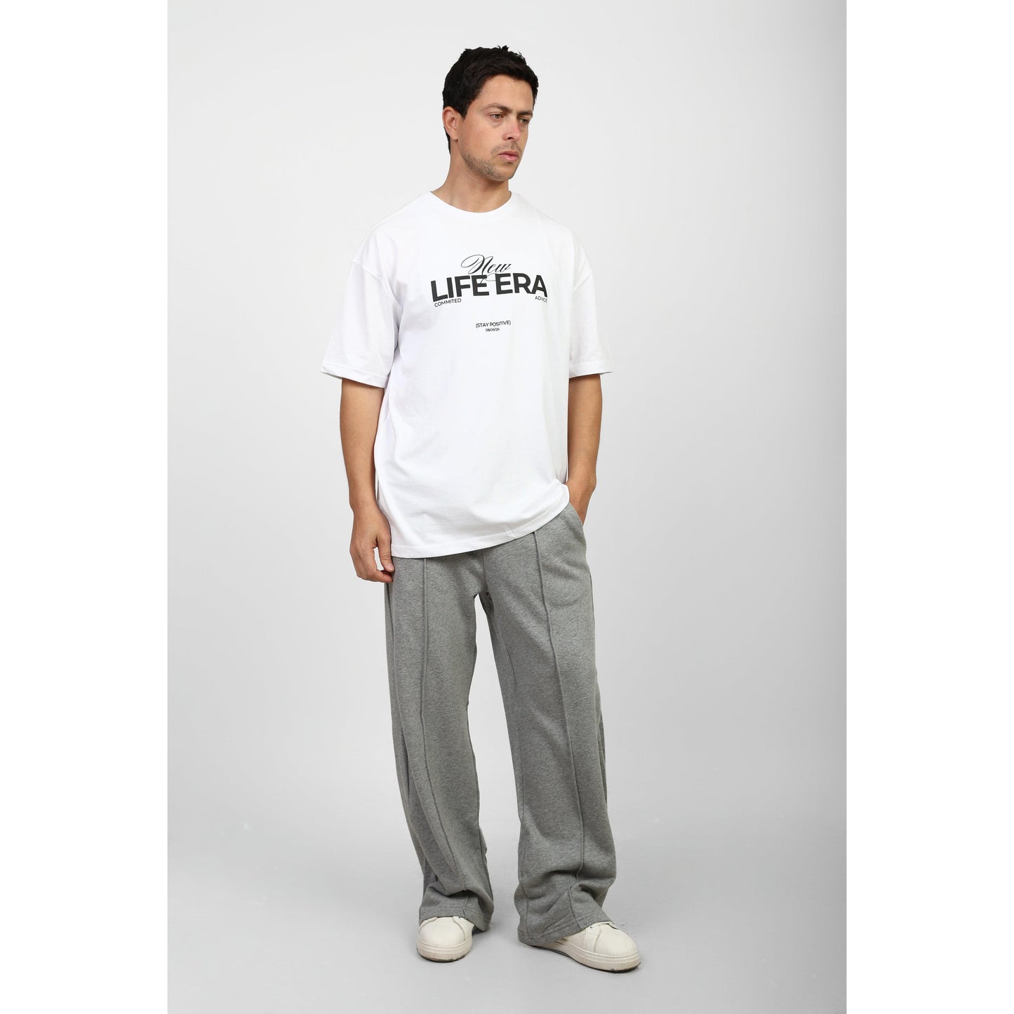 Oversized Graphic Cotton T-Shirt