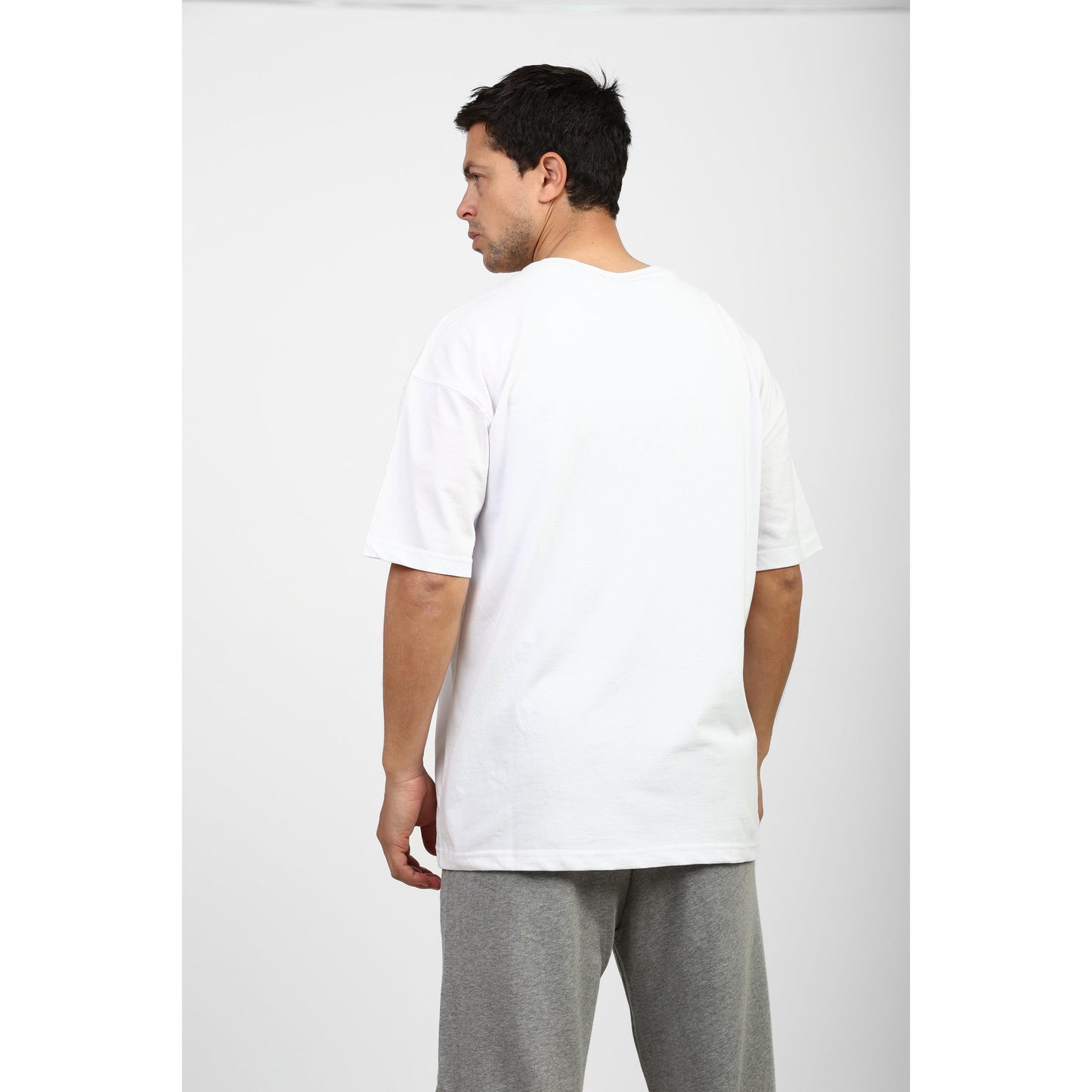 Oversized Graphic Cotton T-Shirt