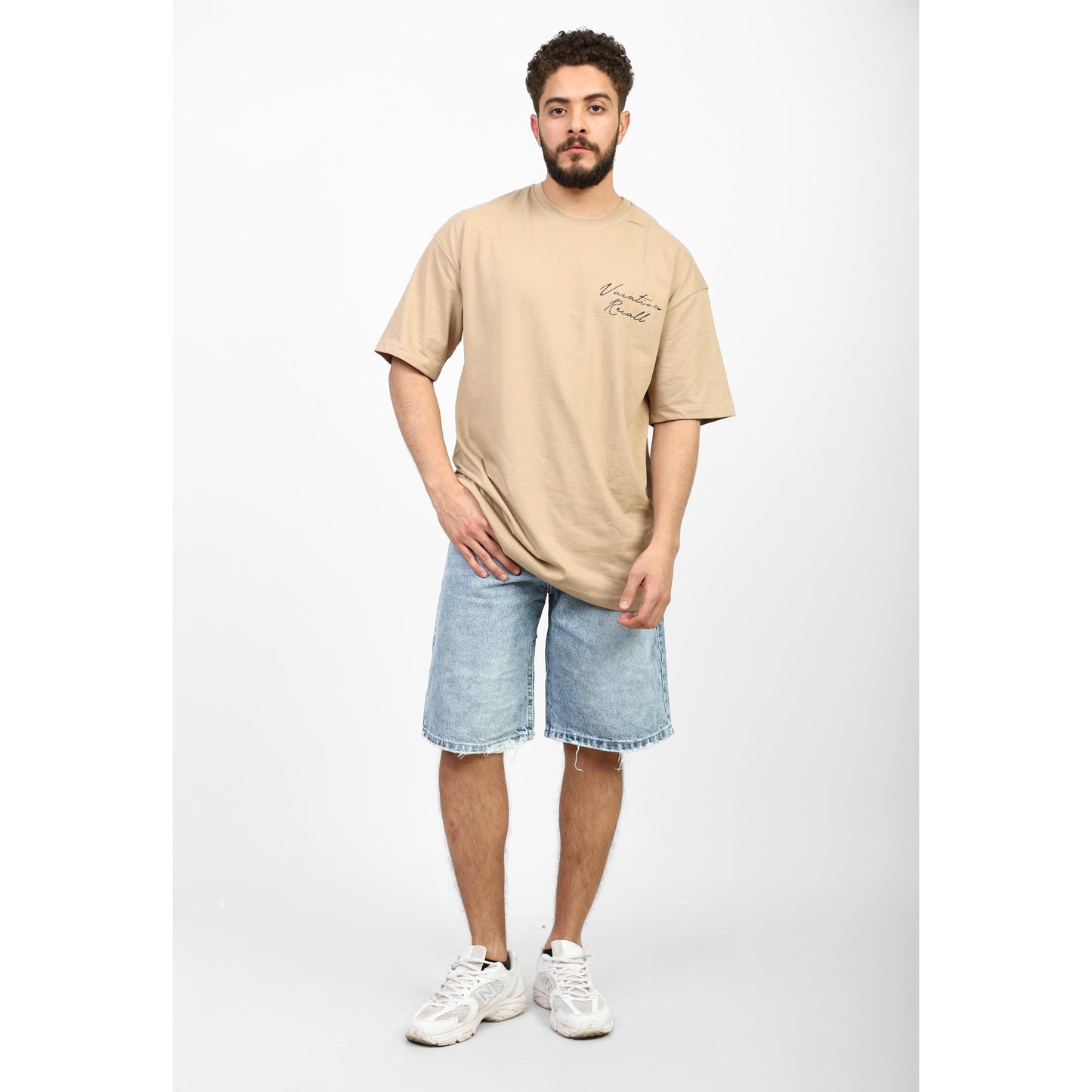 Oversized Graphic Cotton T-Shirt