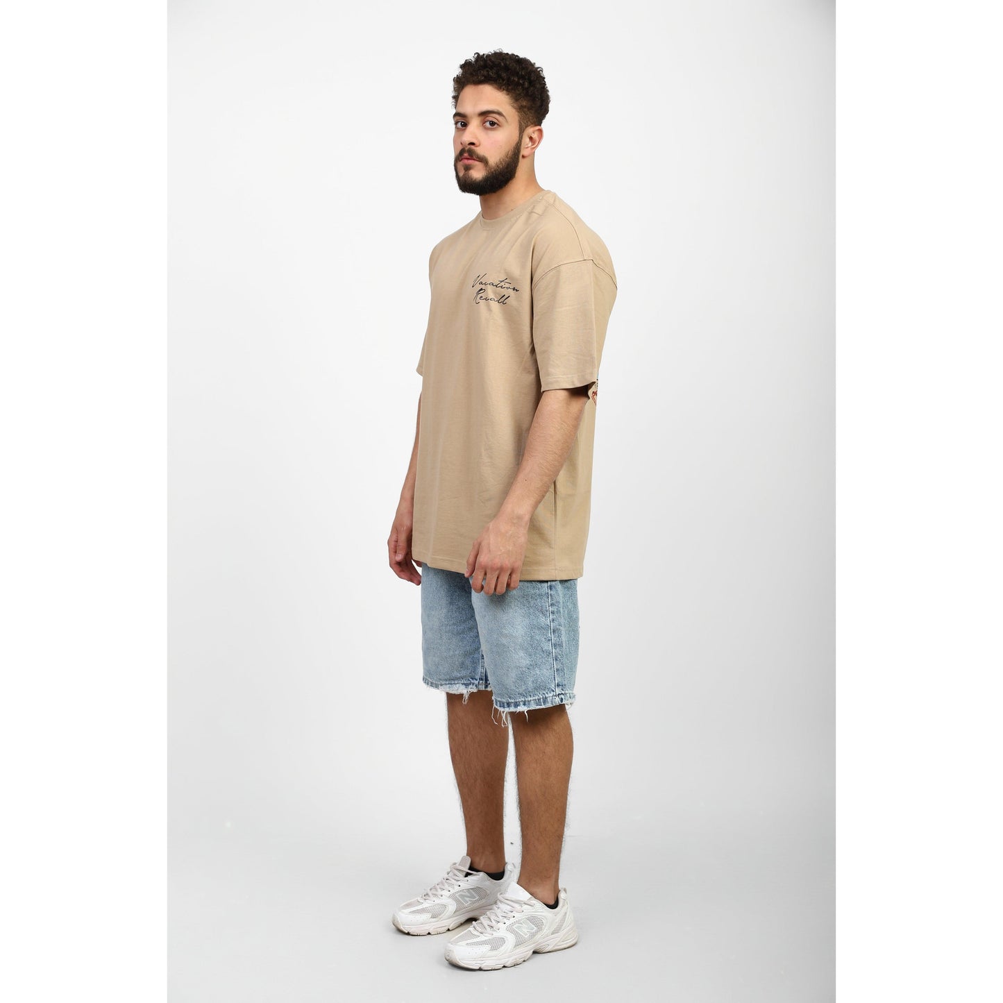 Oversized Graphic Cotton T-Shirt