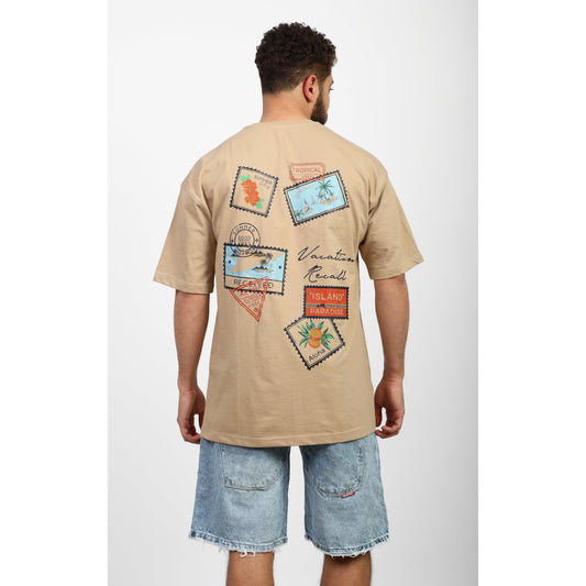 Oversized Graphic Cotton T-Shirt