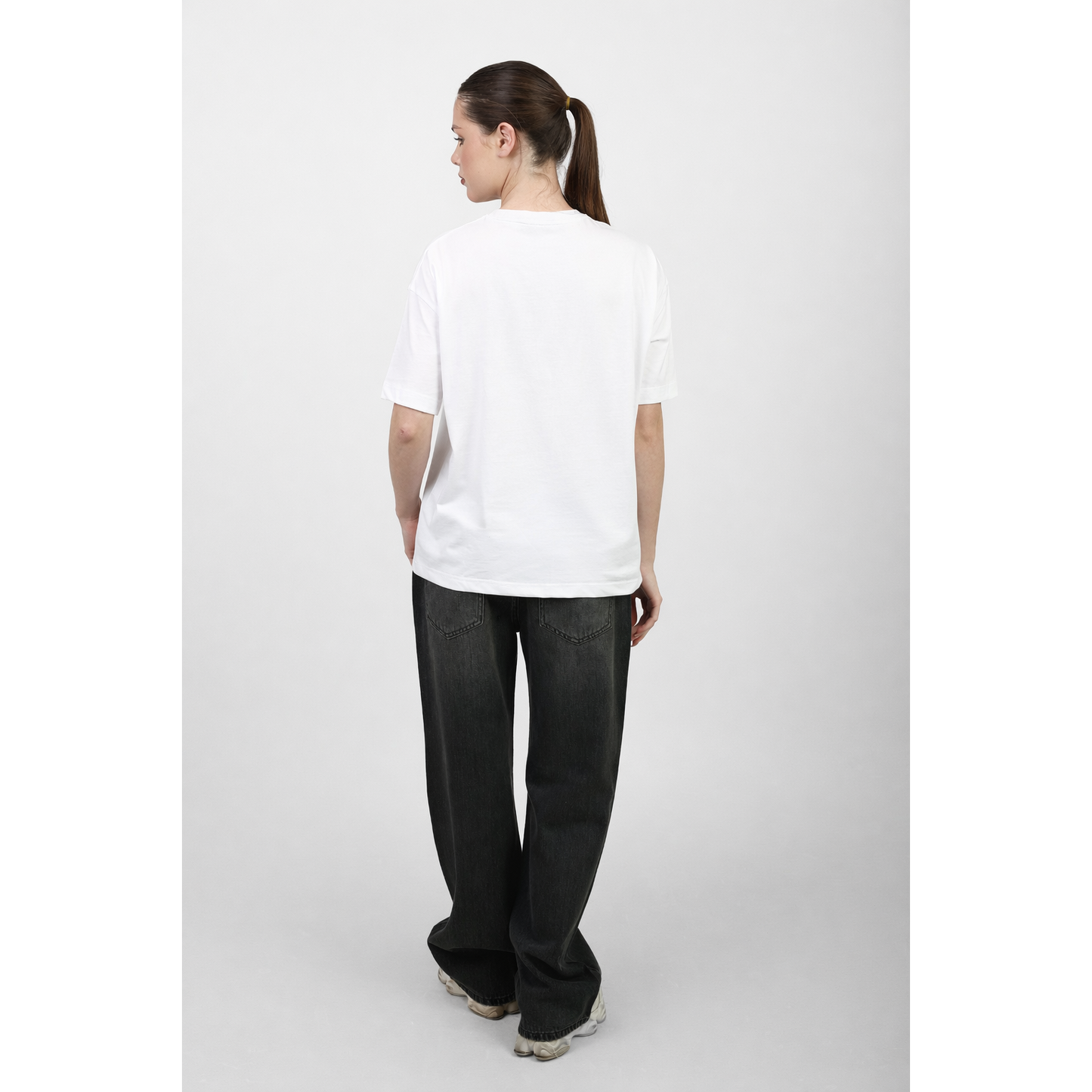 Oversized Basic Cotton T-Shirt