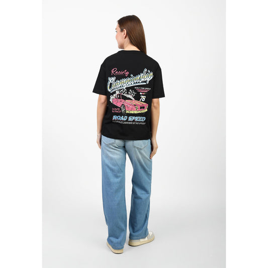 Oversized Graphic Cotton T-Shirt