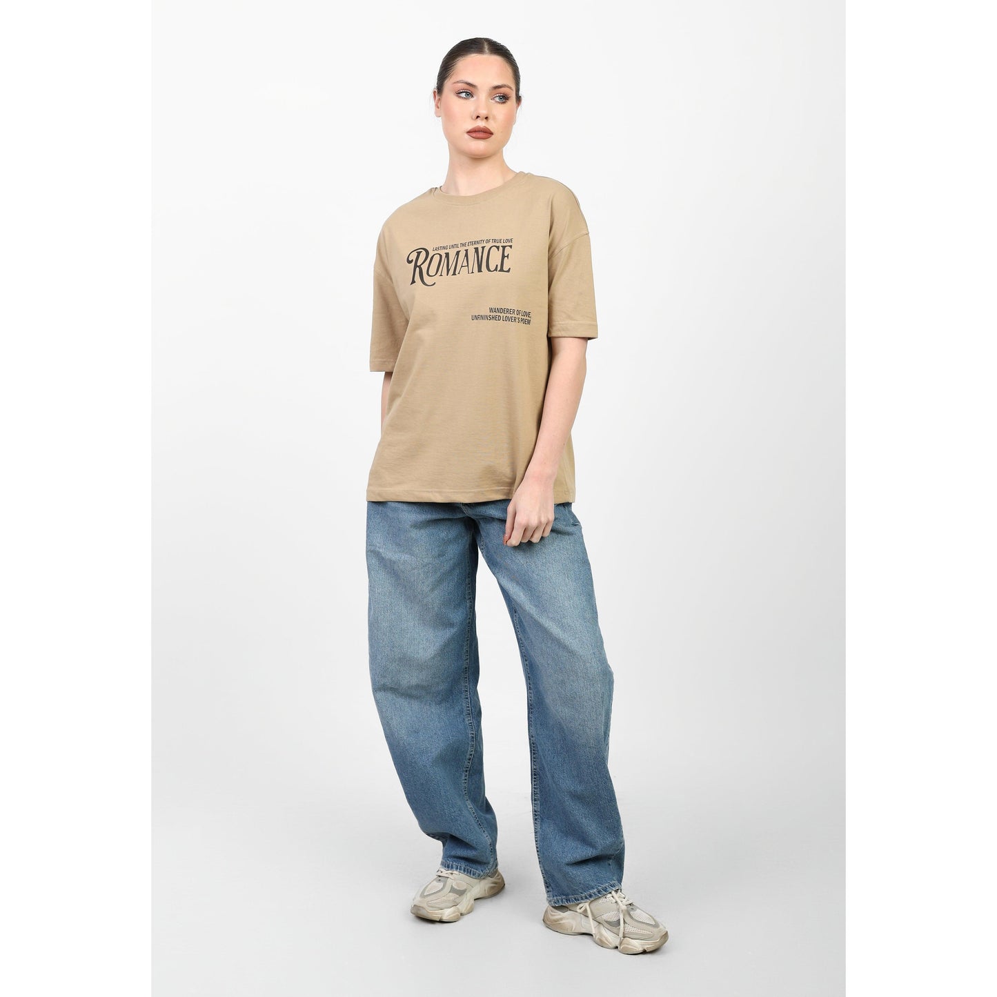 Oversized Graphic Cotton T-Shirt