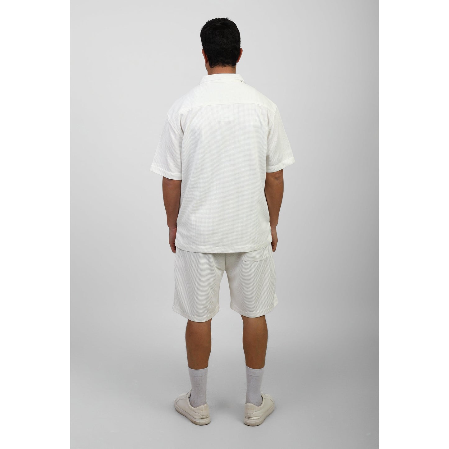 Casual  Short Sleeve Shirt - Over Size