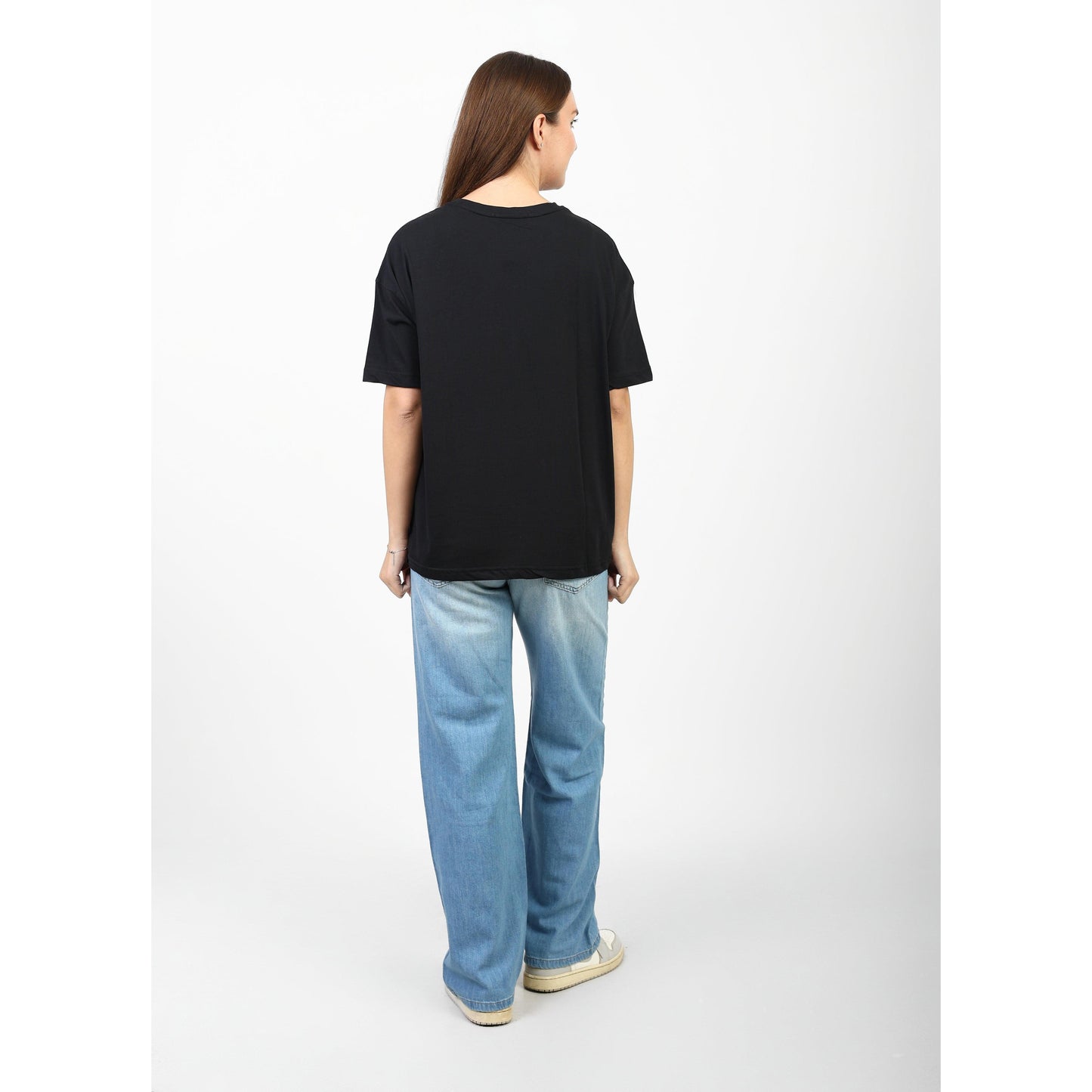 Oversized Graphic Cotton T-Shirt