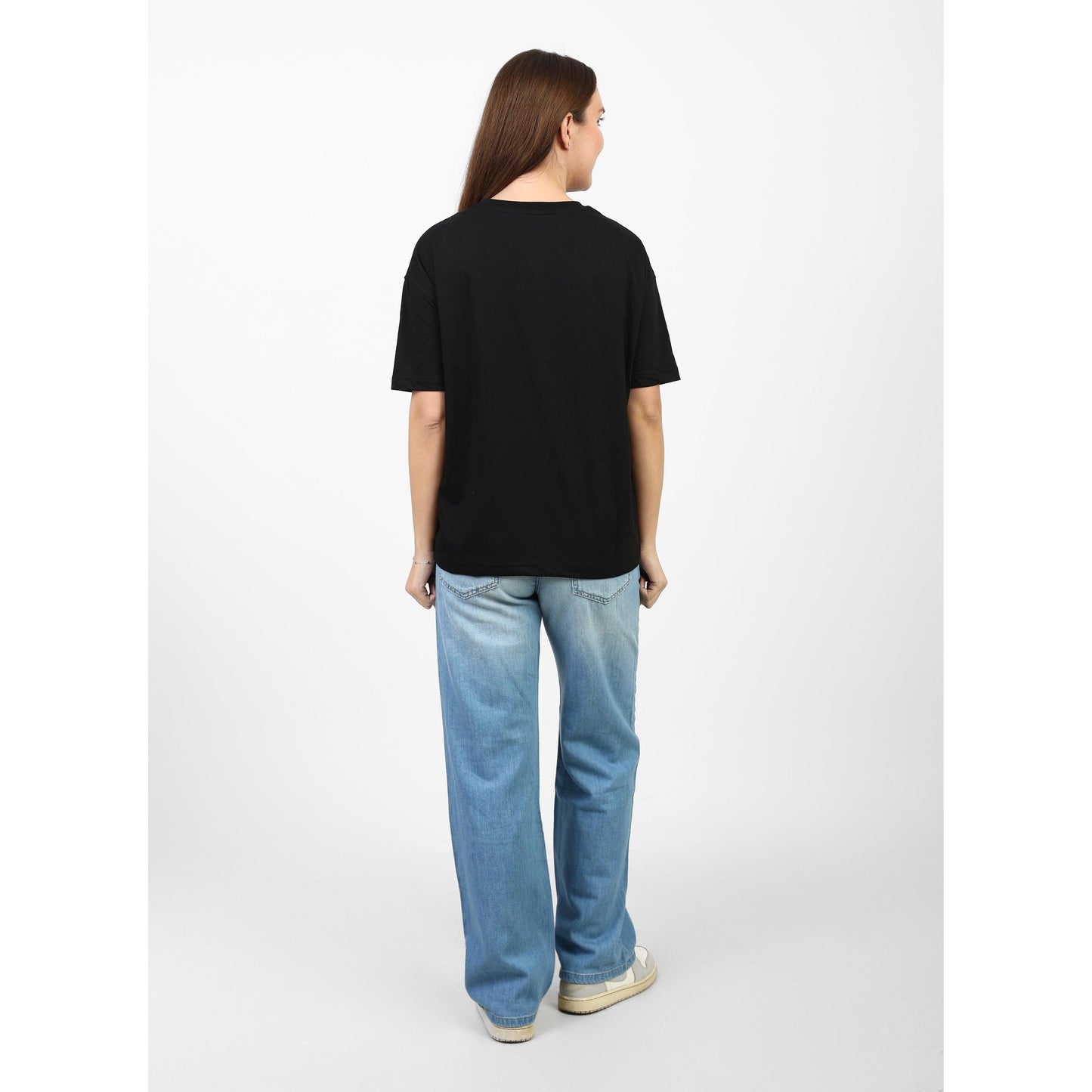 Oversized Graphic Cotton T-Shirt