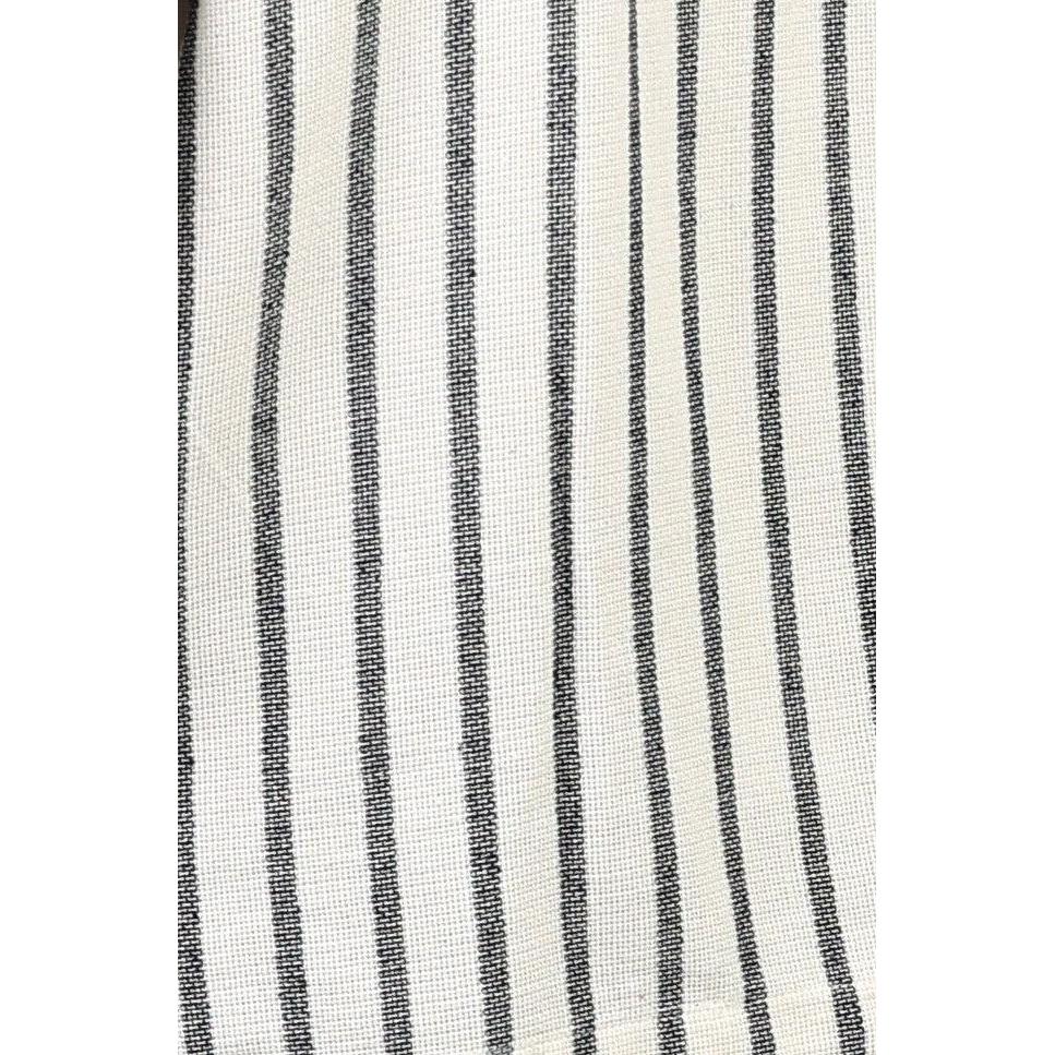 Striped Short Sleeve  Shirt