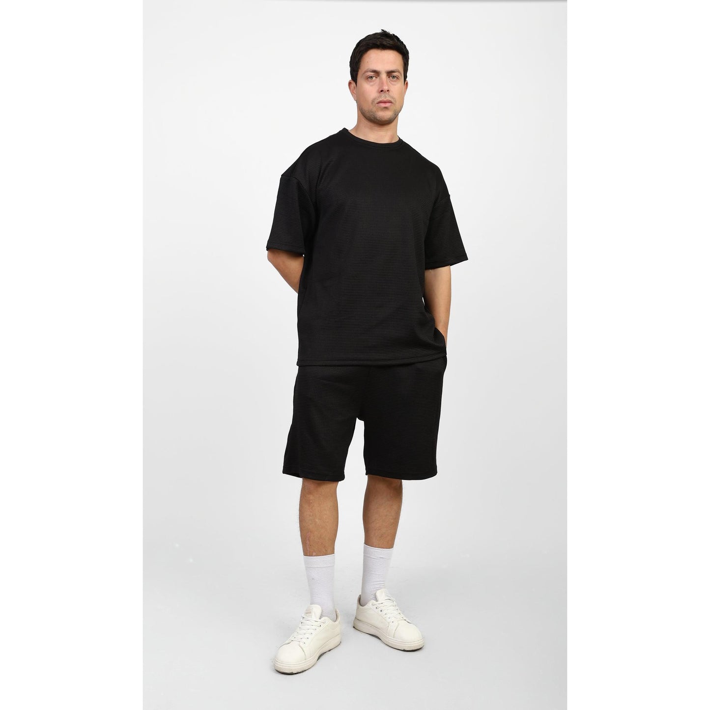 Textured Oversized T-Shirt