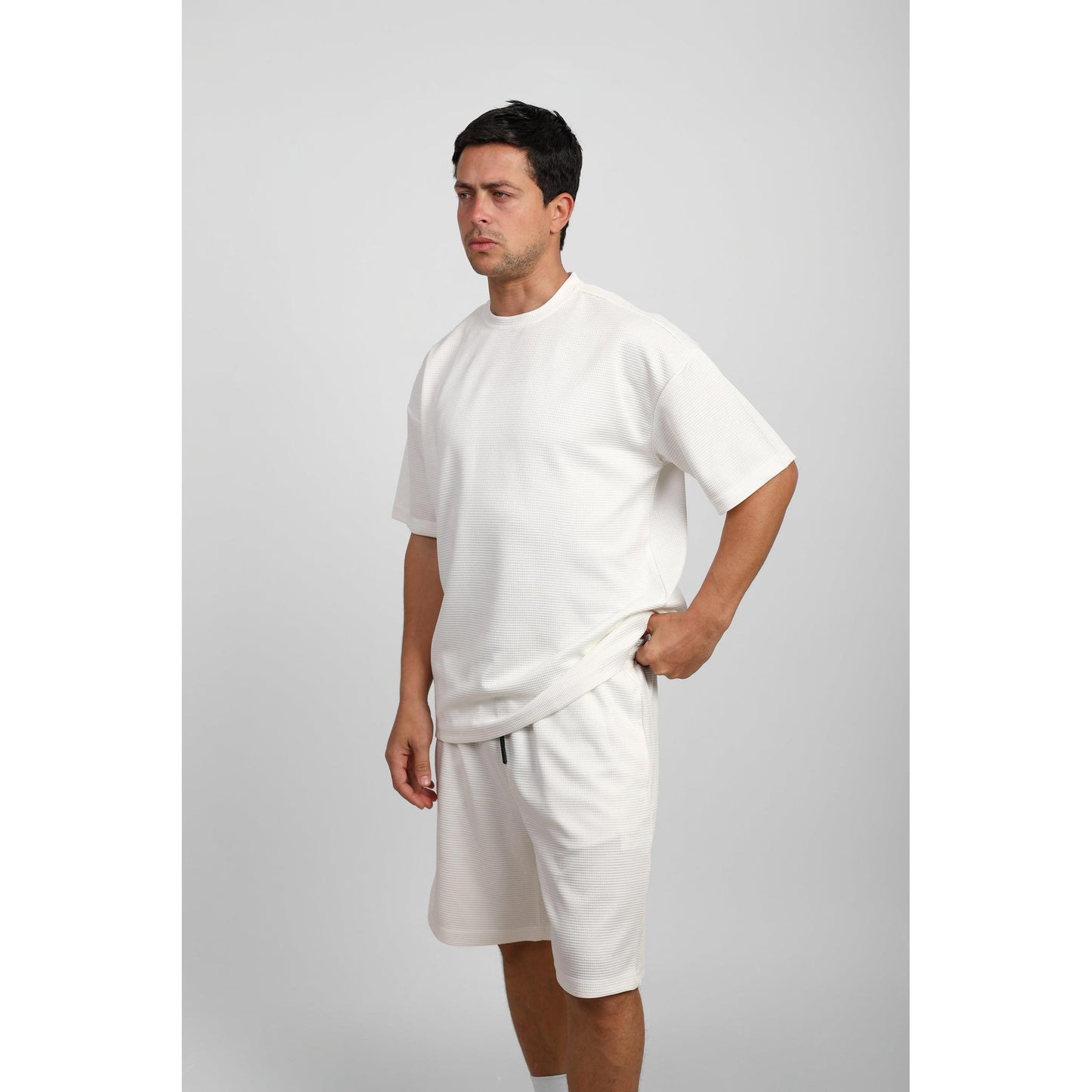 Textured Oversized T-Shirt