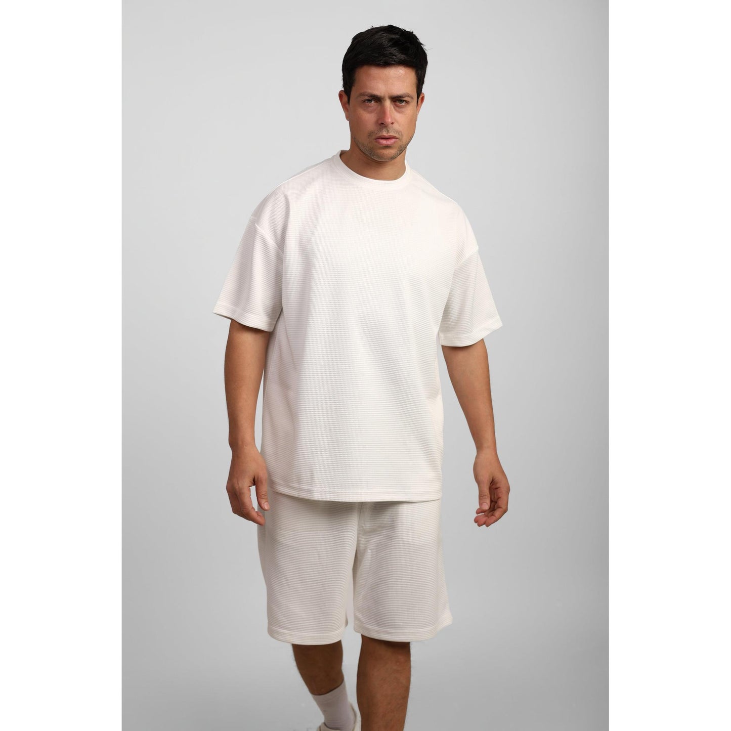 Textured Oversized T-Shirt
