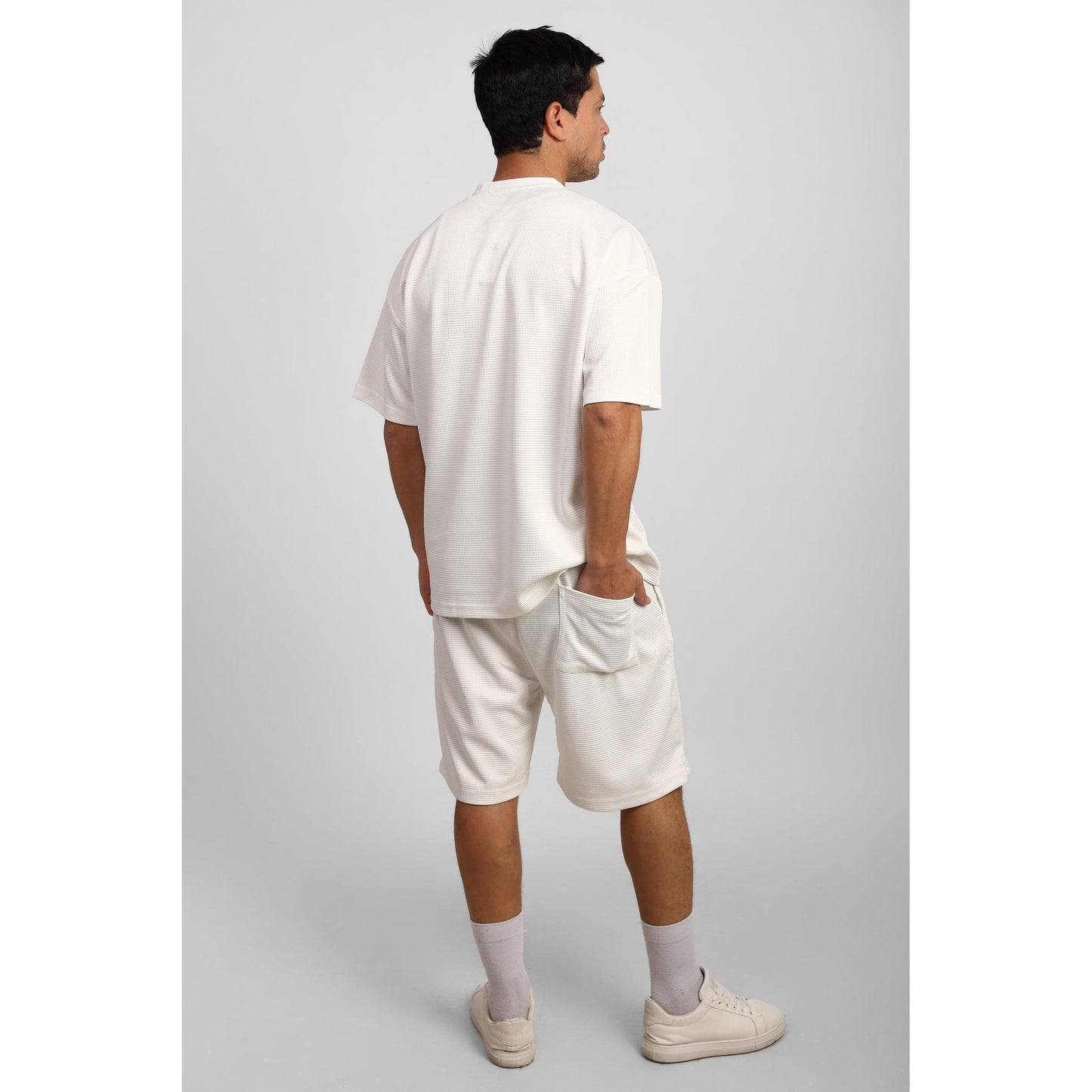 Textured Oversized T-Shirt