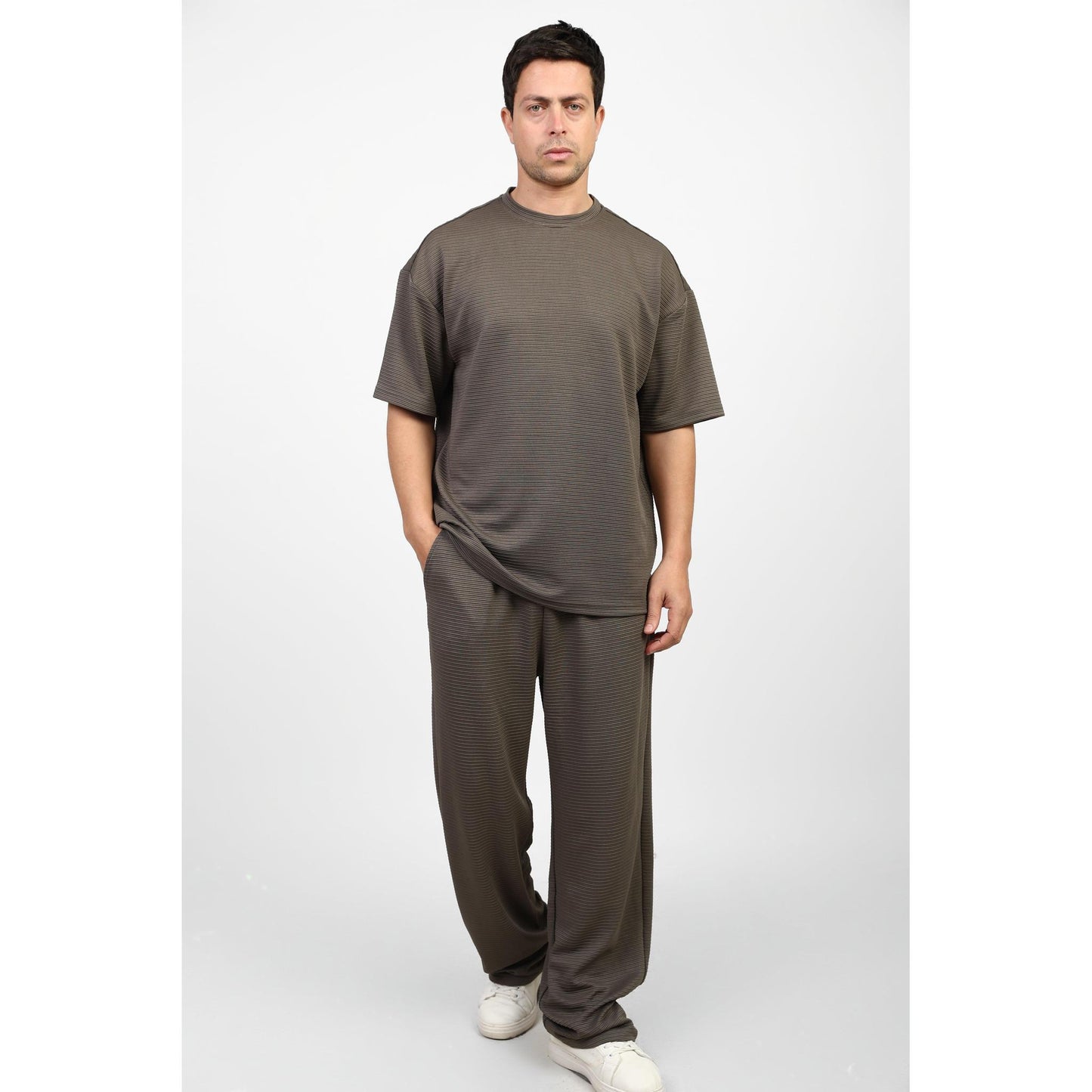 Ribbed Oversized T-Shirt