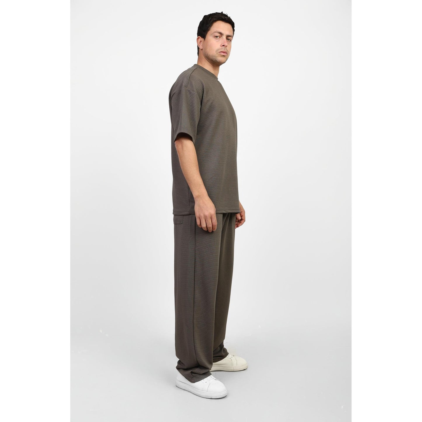 Ribbed Oversized T-Shirt