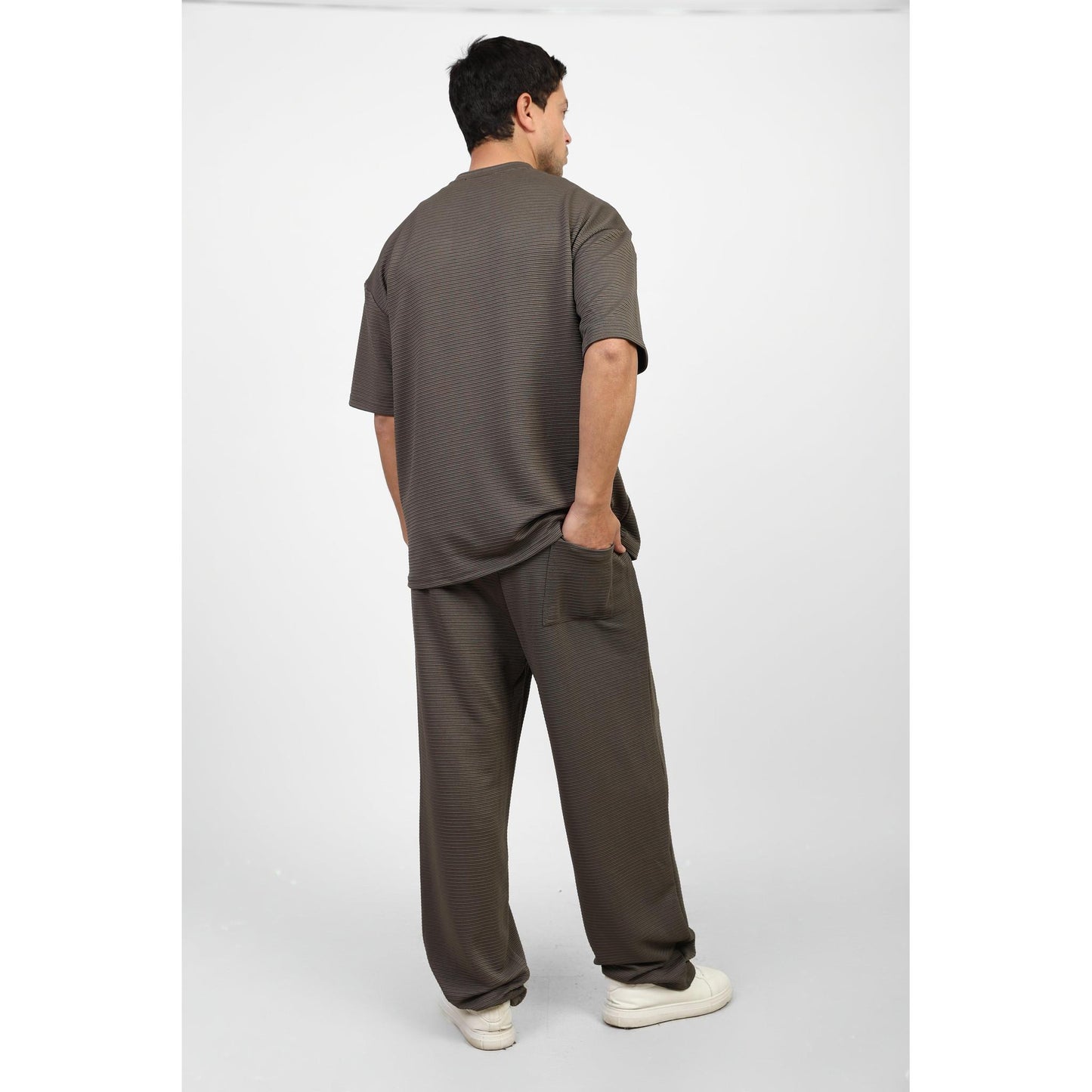 Ribbed Oversized T-Shirt