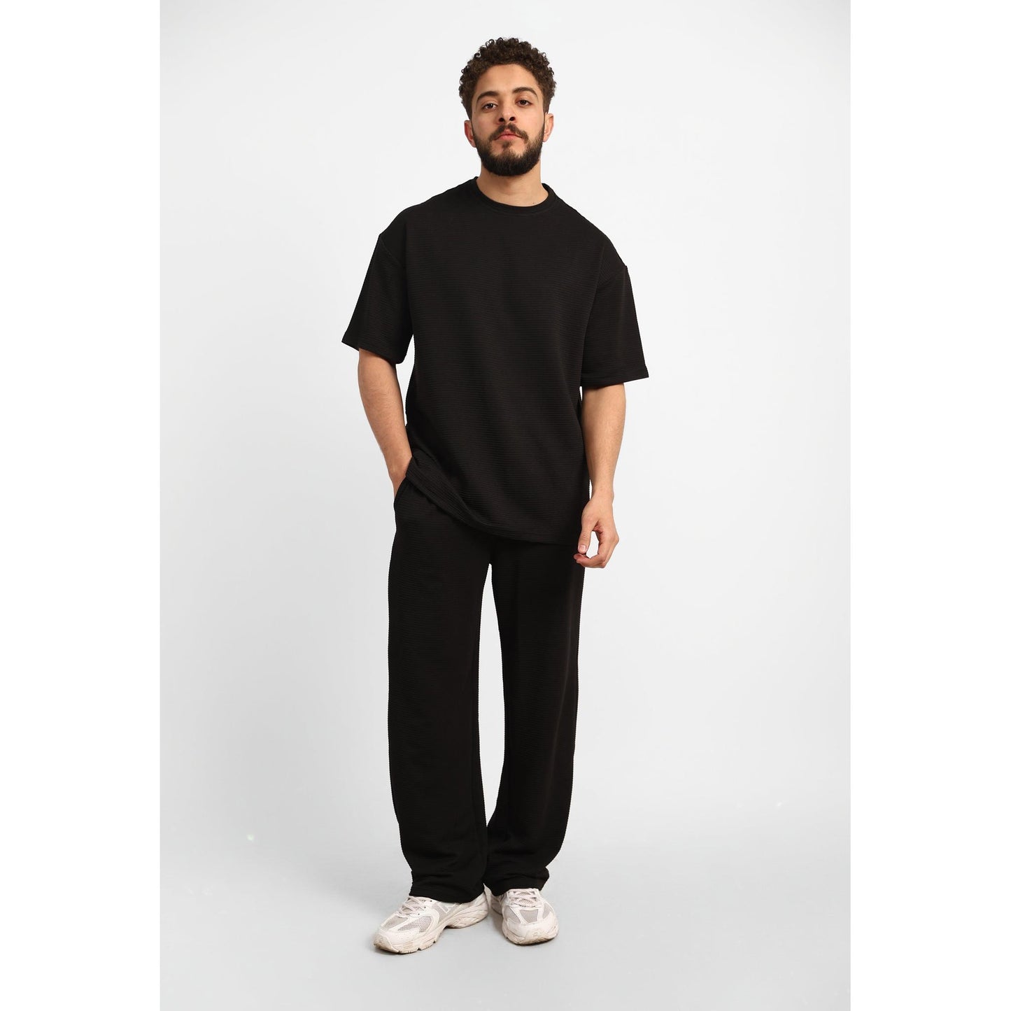 Ribbed Oversized T-Shirt