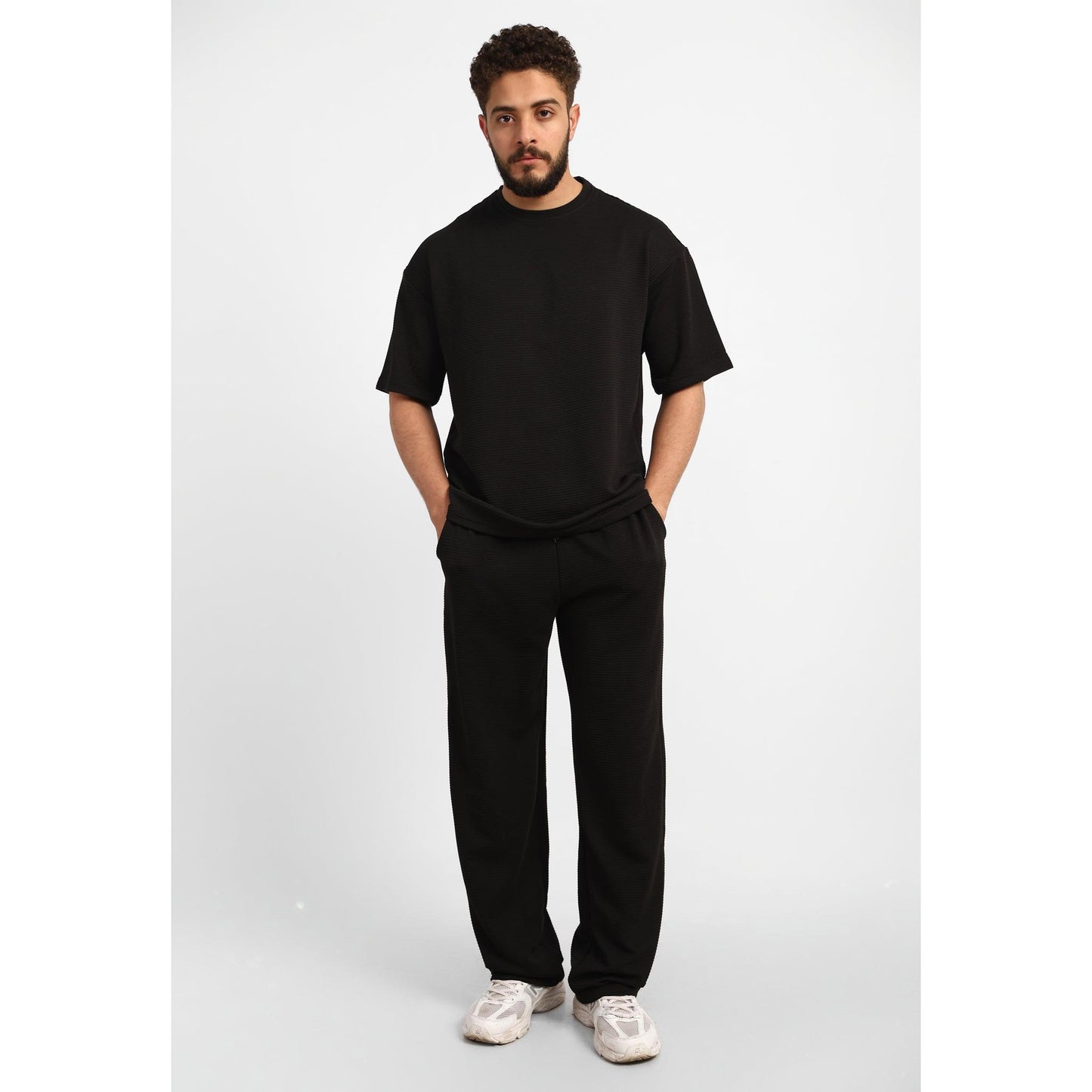 Ribbed Oversized T-Shirt