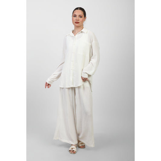 Linen Long Sleeve Shirt