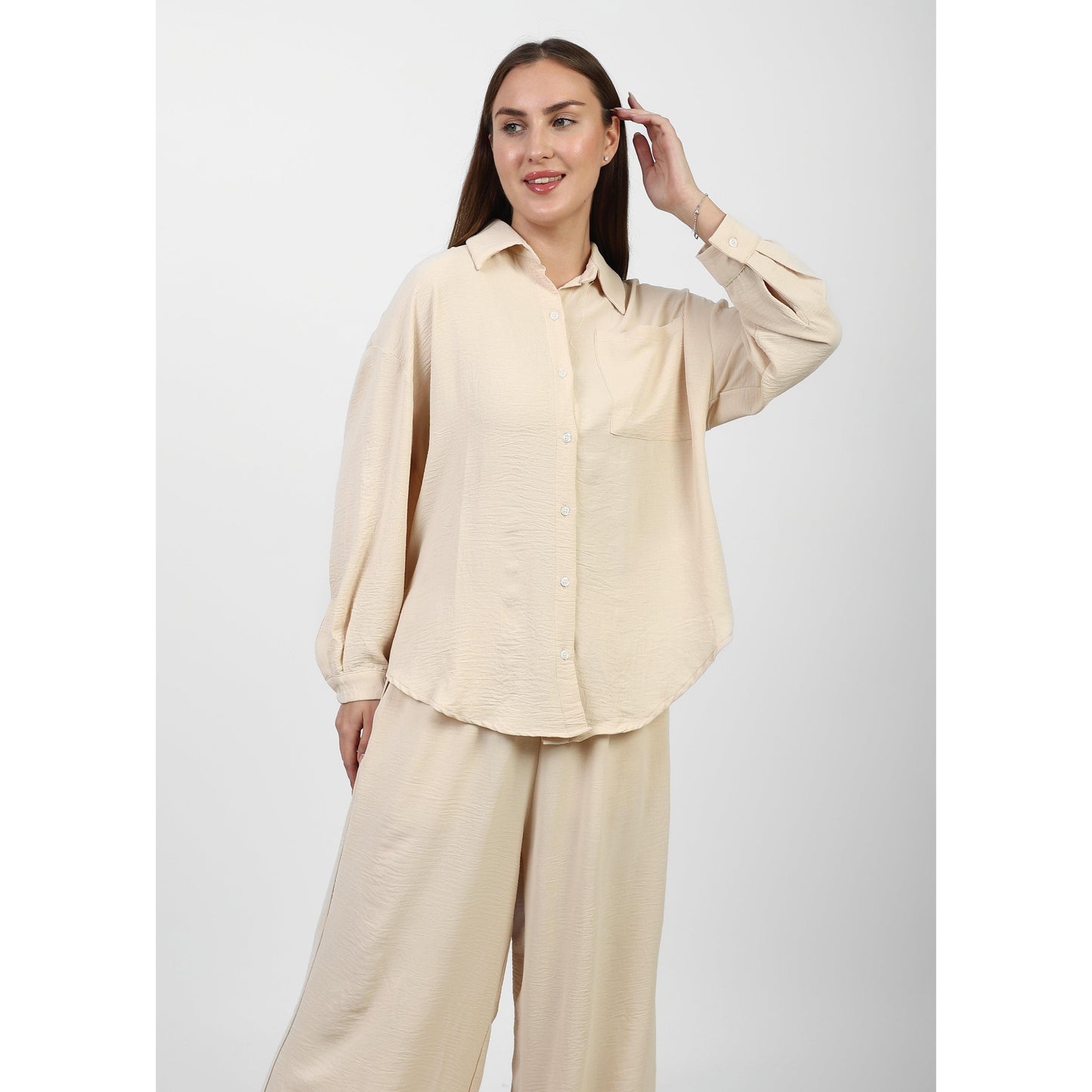 Linen Long Sleeve Shirt