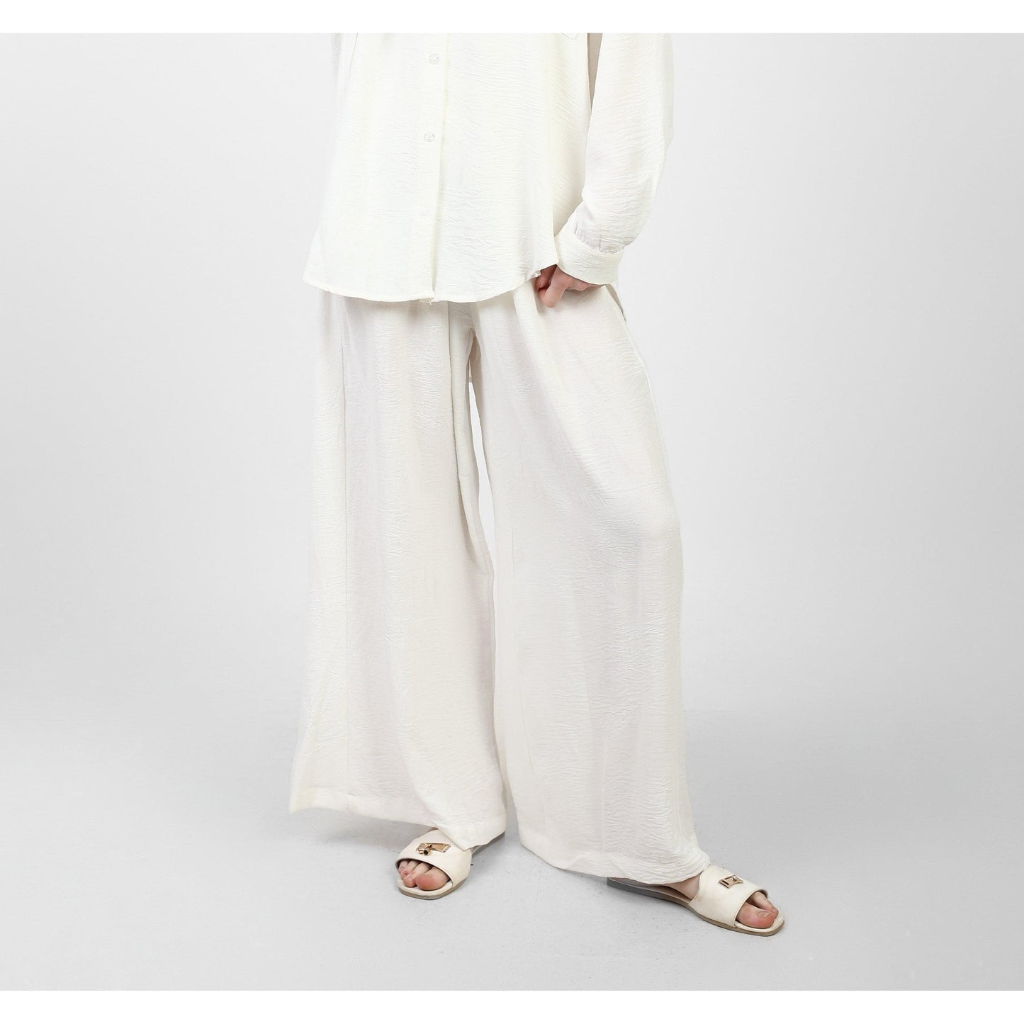 Linen Palazzo Pants