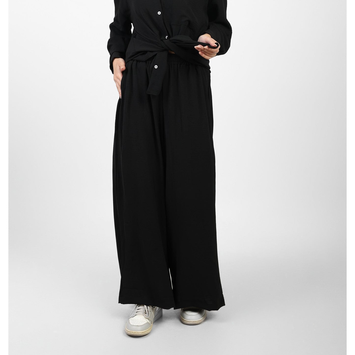 Linen Palazzo Pants