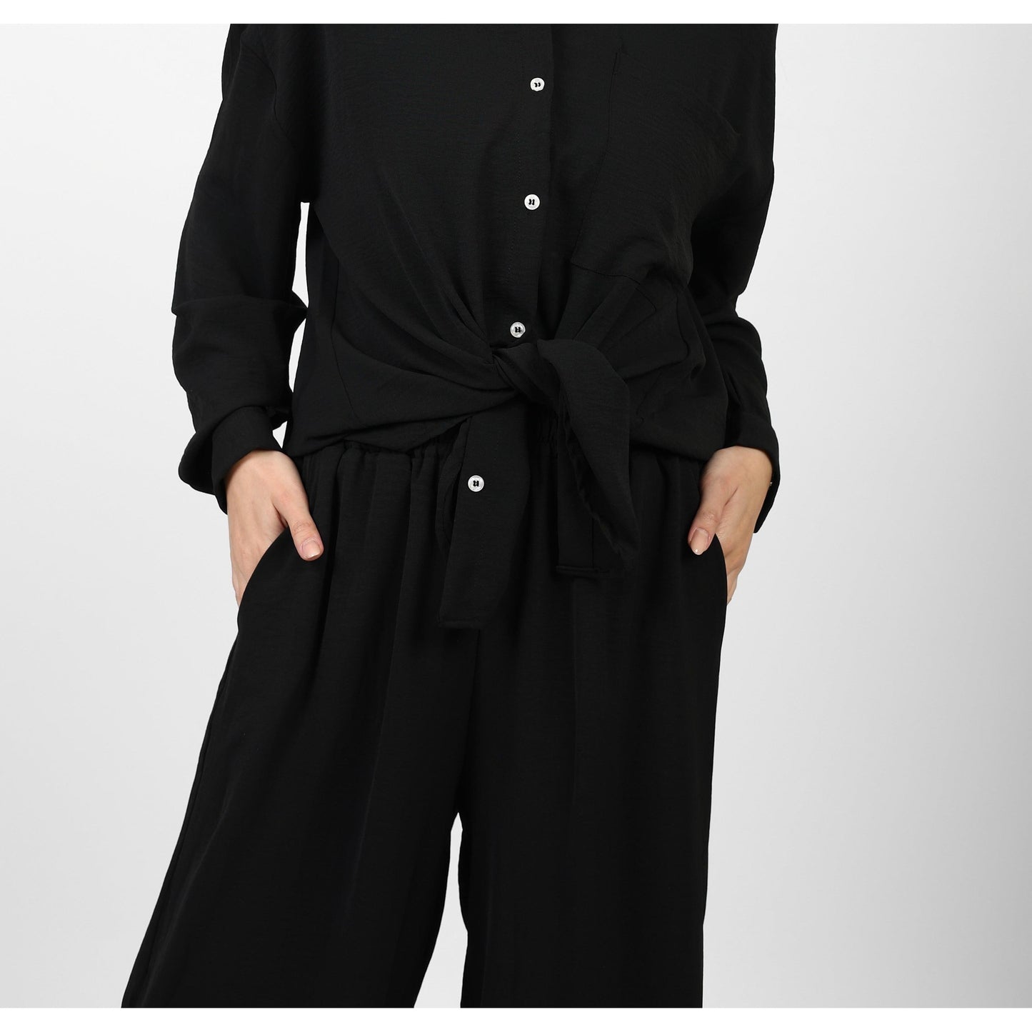 Linen Palazzo Pants