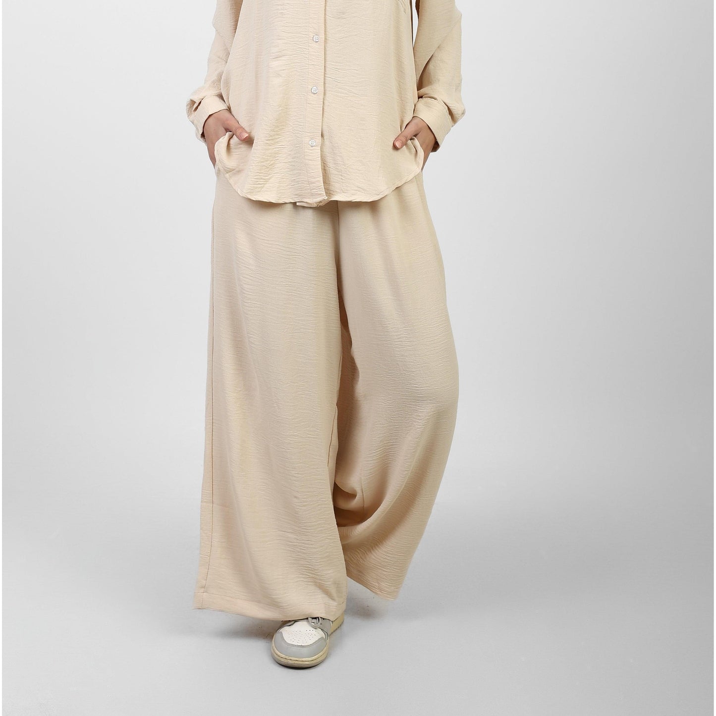 Linen Palazzo Pants