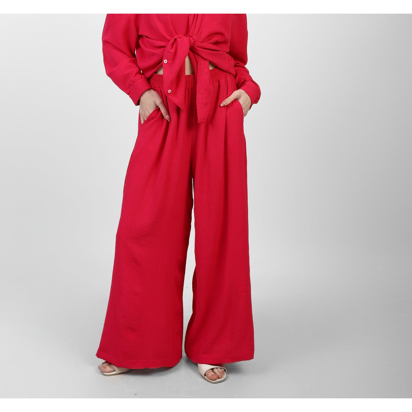 Linen Palazzo Pants
