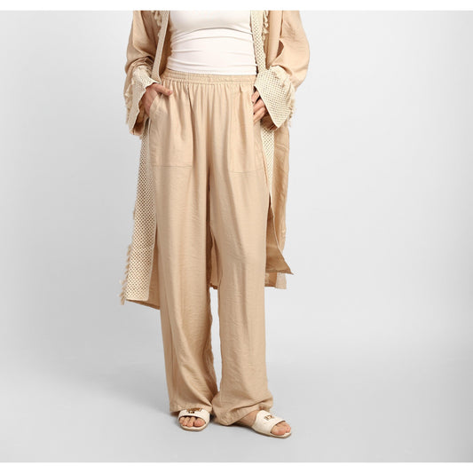 Linen Wide Leg Pants