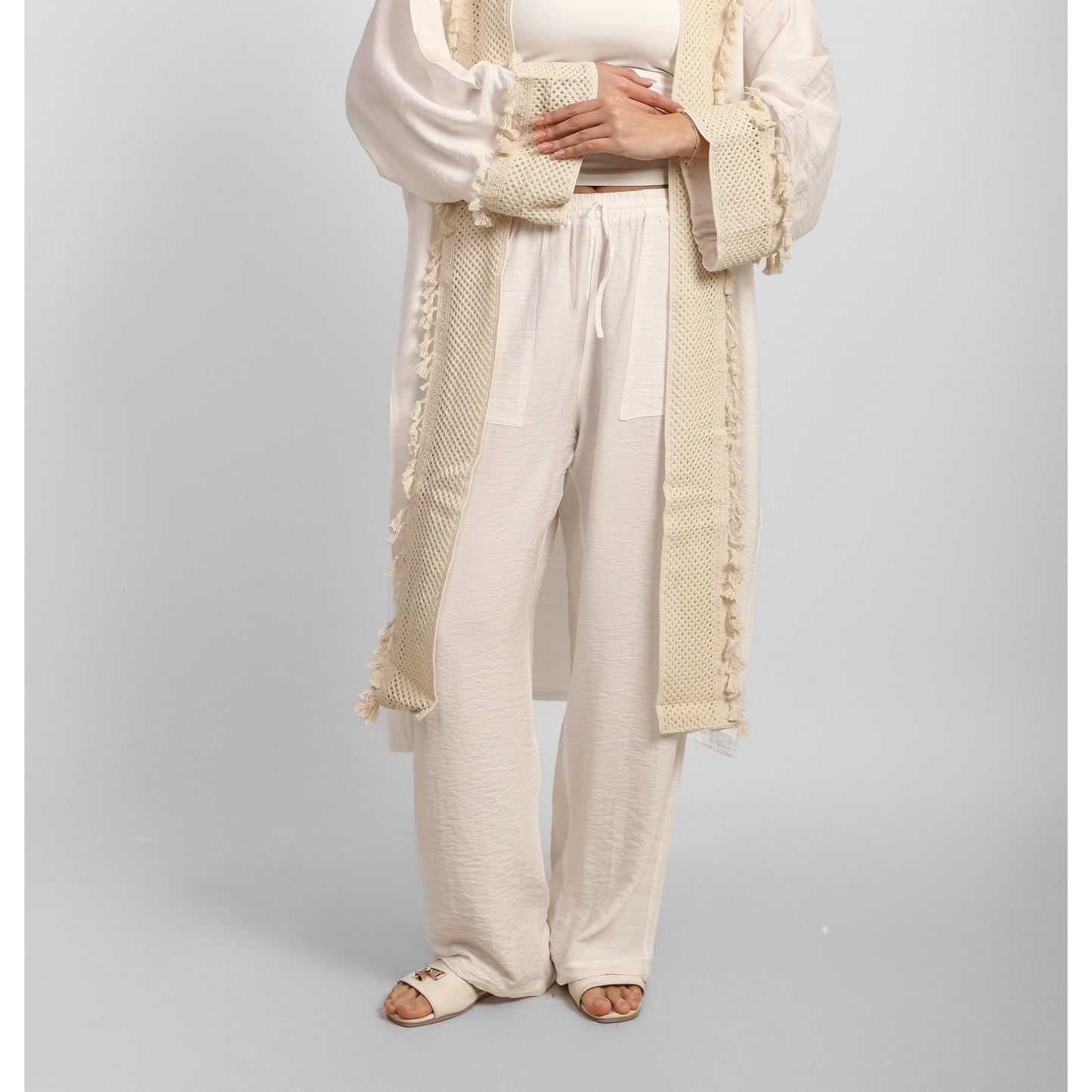 Linen Wide Leg Pants